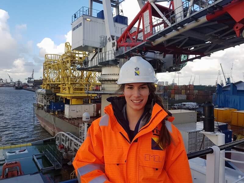 Female Engineer on Offshore Vessel