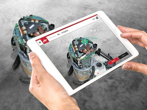 Augmented Reality used in Manufacturing