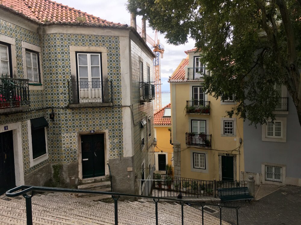 downtown Lisbon