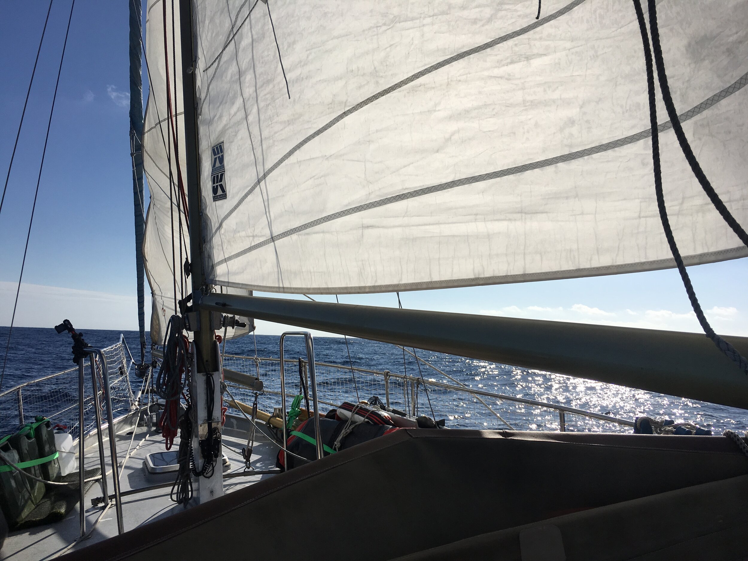 sailing to Morocco