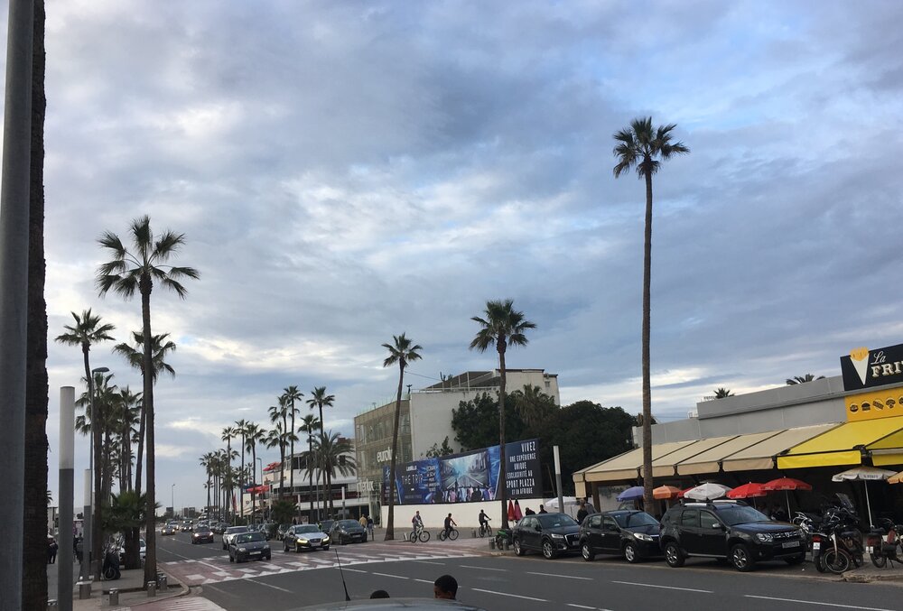 Beach in Casablanca Morocco