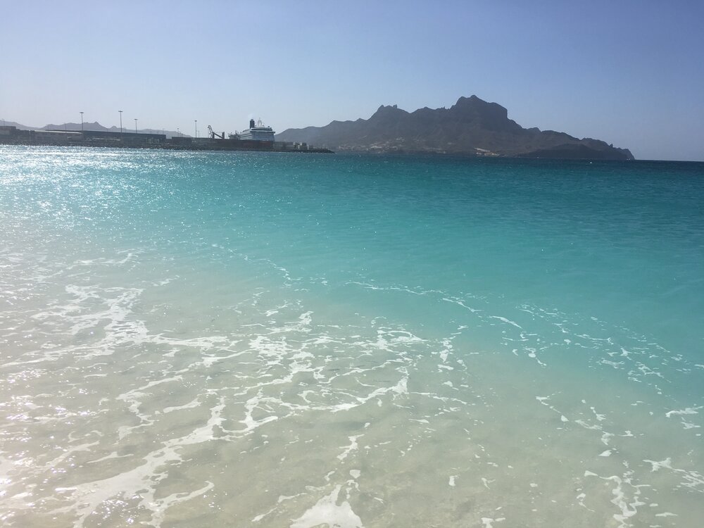 beautiful beach in Cape Verde