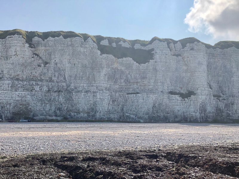 Remote beach in the English Channel