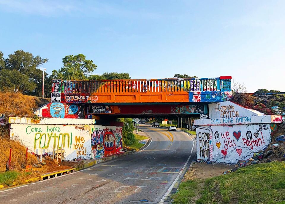 Pensacola Florida's Graffiti Bridge