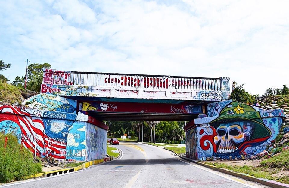 Pensacola Florida's Graffiti Bridge