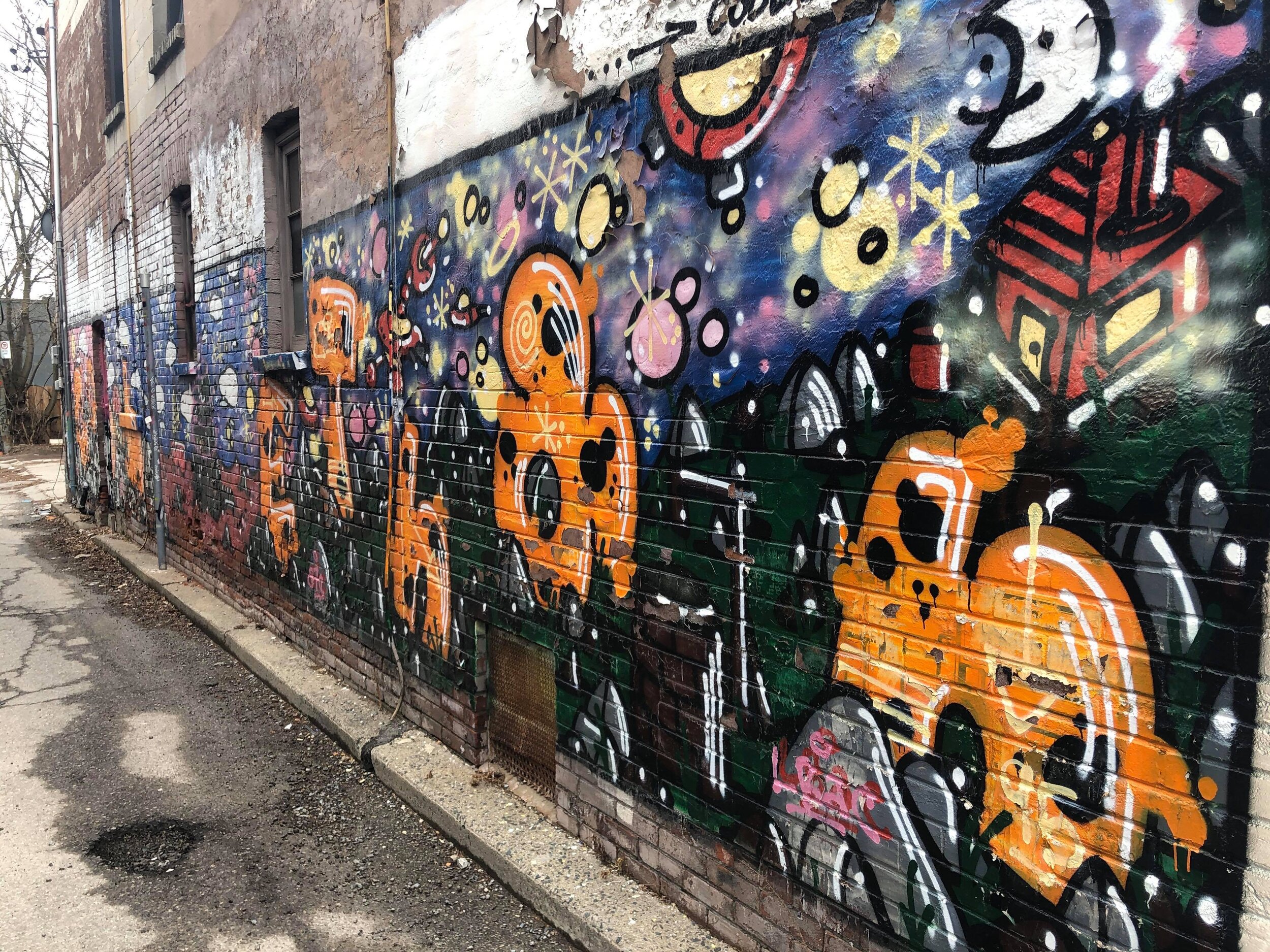 Street Art and Graffiti in Toronto Canada