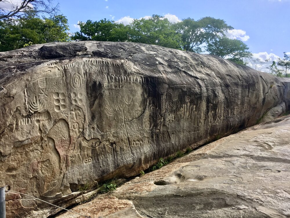 Ancient Graffiti Inga Stone