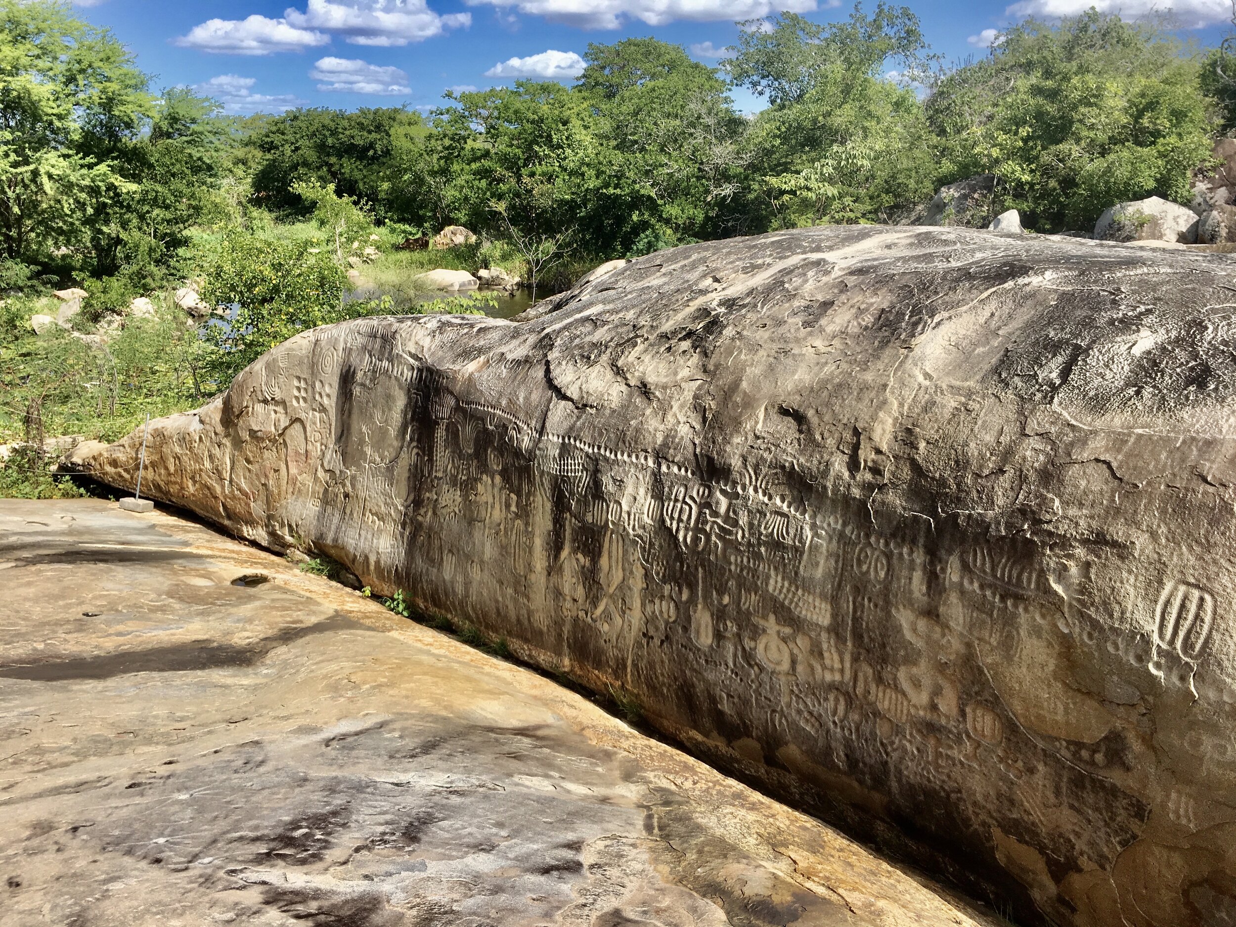 Inga Stone in Brazil Features Ancient Graffiti