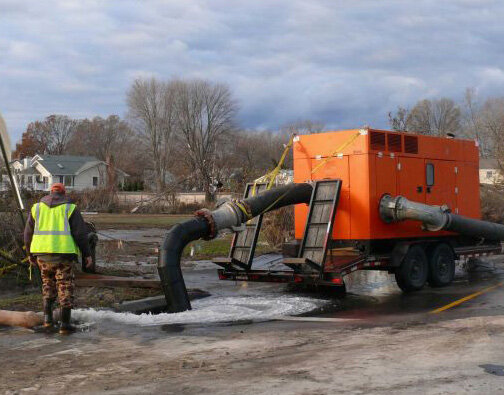 Disaster Recovery Pumps Hurricane Sandy