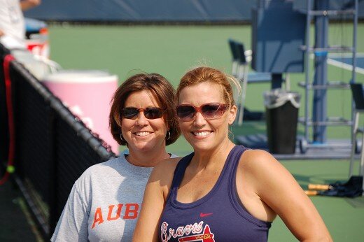 Friends at the U.S. Open