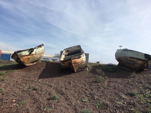 Abandoned Wooden Boats