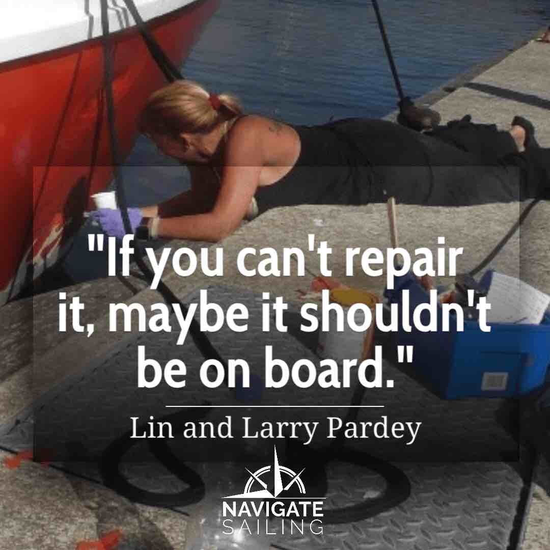 Sailors inspiration from Lin and Larry Pardey