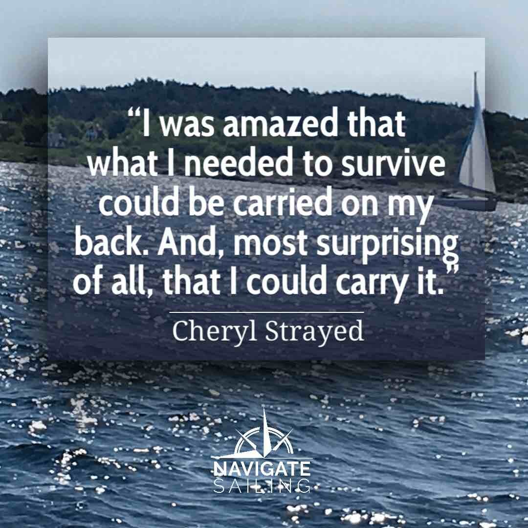 Life inspiration from writer Cheryl Strayed