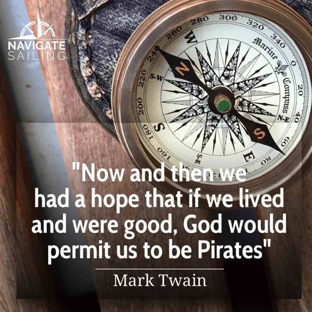 Mark Twain quote about Pirates