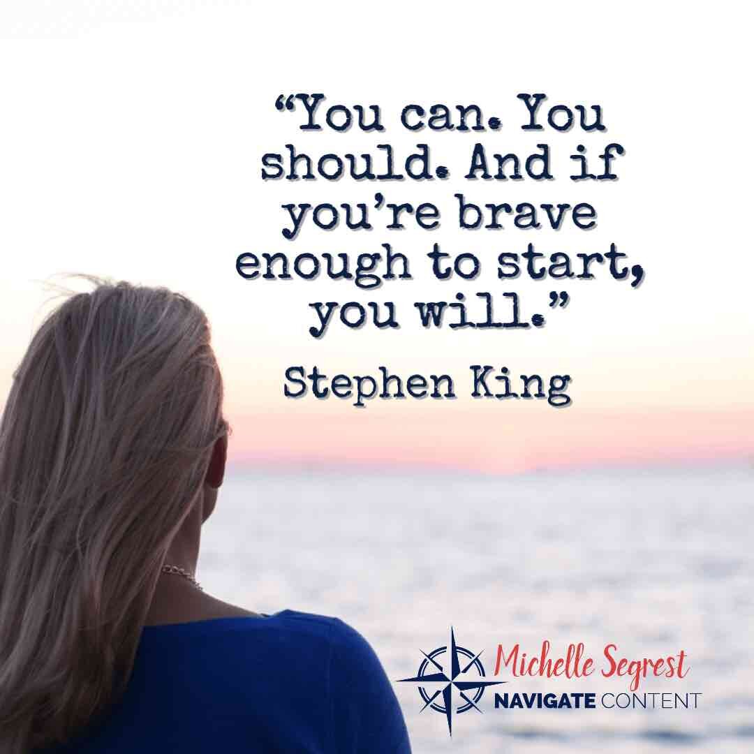 Life inspiration from Stephen King