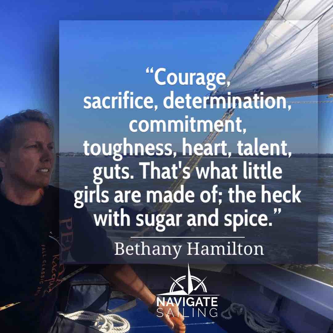 Inspiration from surfer Bethany Hamilton