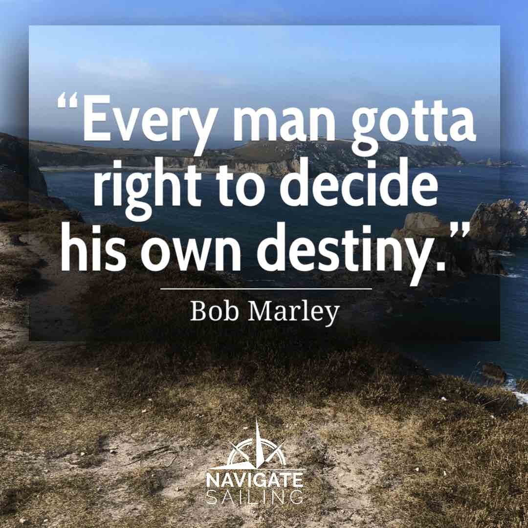 Bob Marley inspiration about destiny