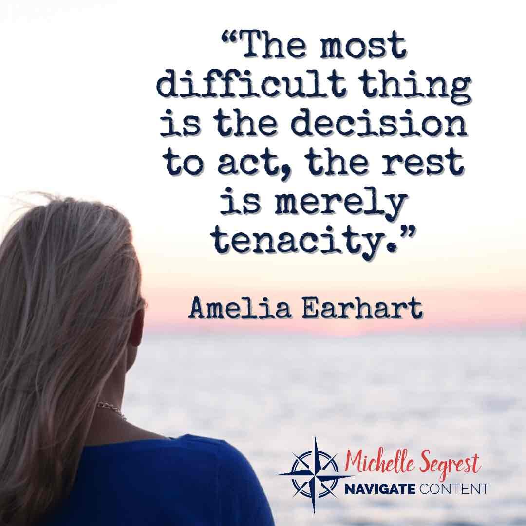 Amelia Earhart sailing inspiration