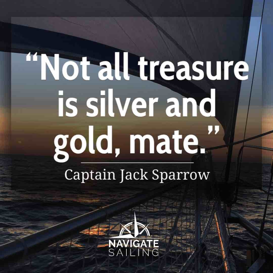 Captain Jack Sparrow inspirational sailing quote