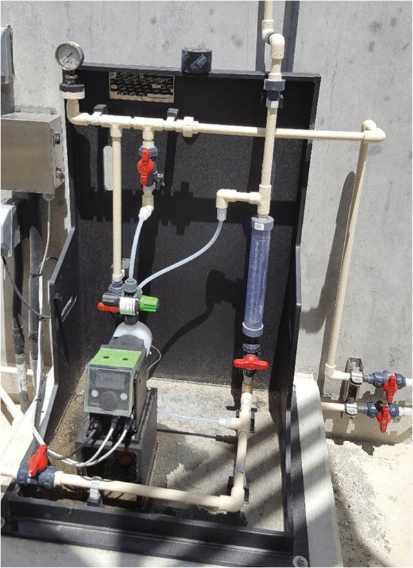 Chemical pump maintenance