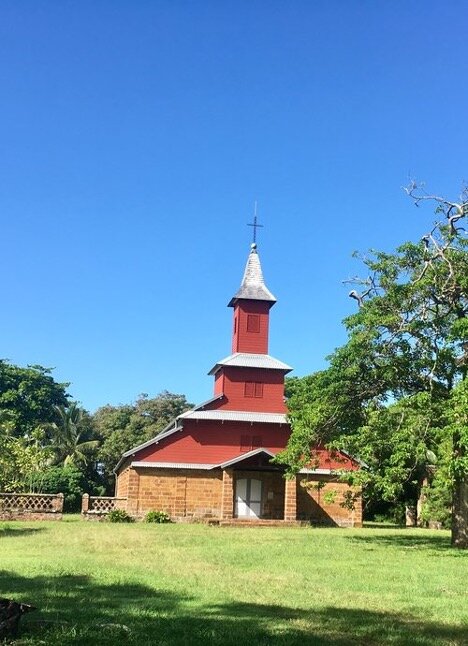 Church on Triangle Islands