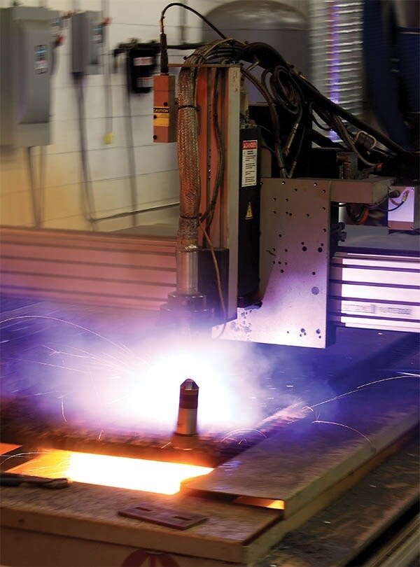 plasma cutters and robotic welders