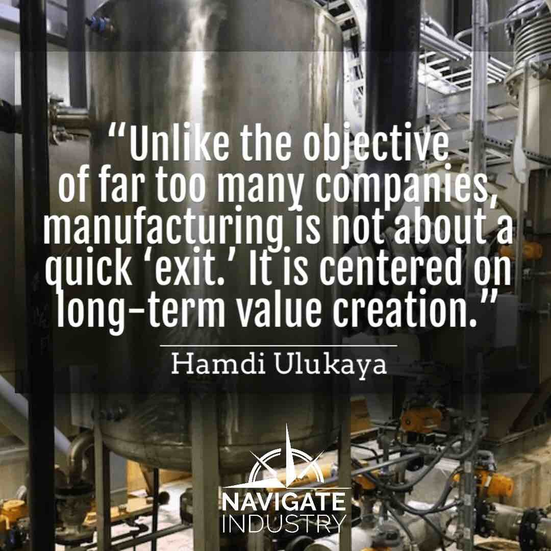 Hamdi Ulukaya manufacturing quote