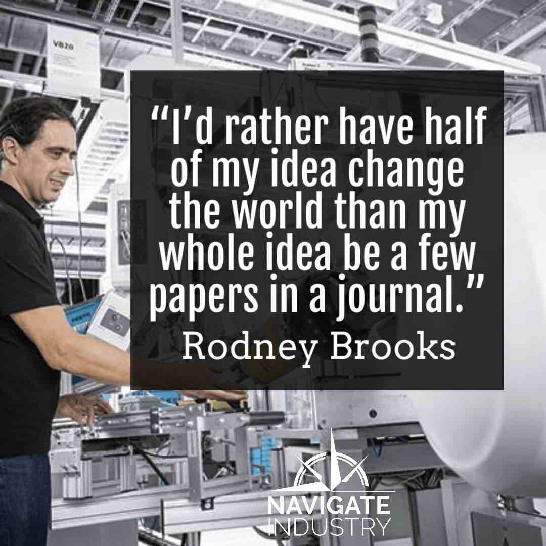 Rodney Brooks manufacturing quote