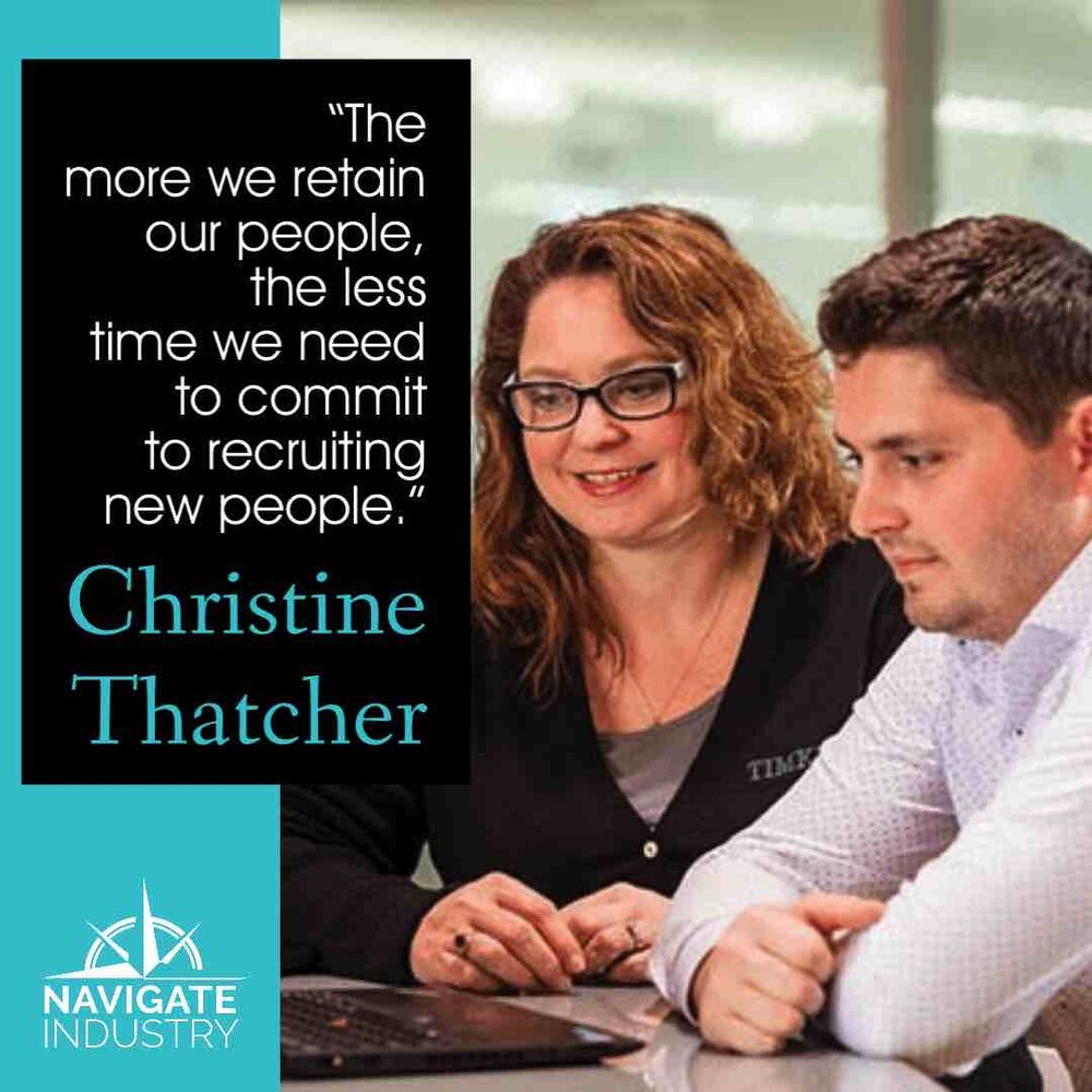 Christine Thatcher manufacturing quote