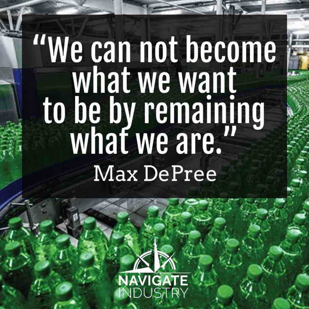 Max DePree manufacturing quote