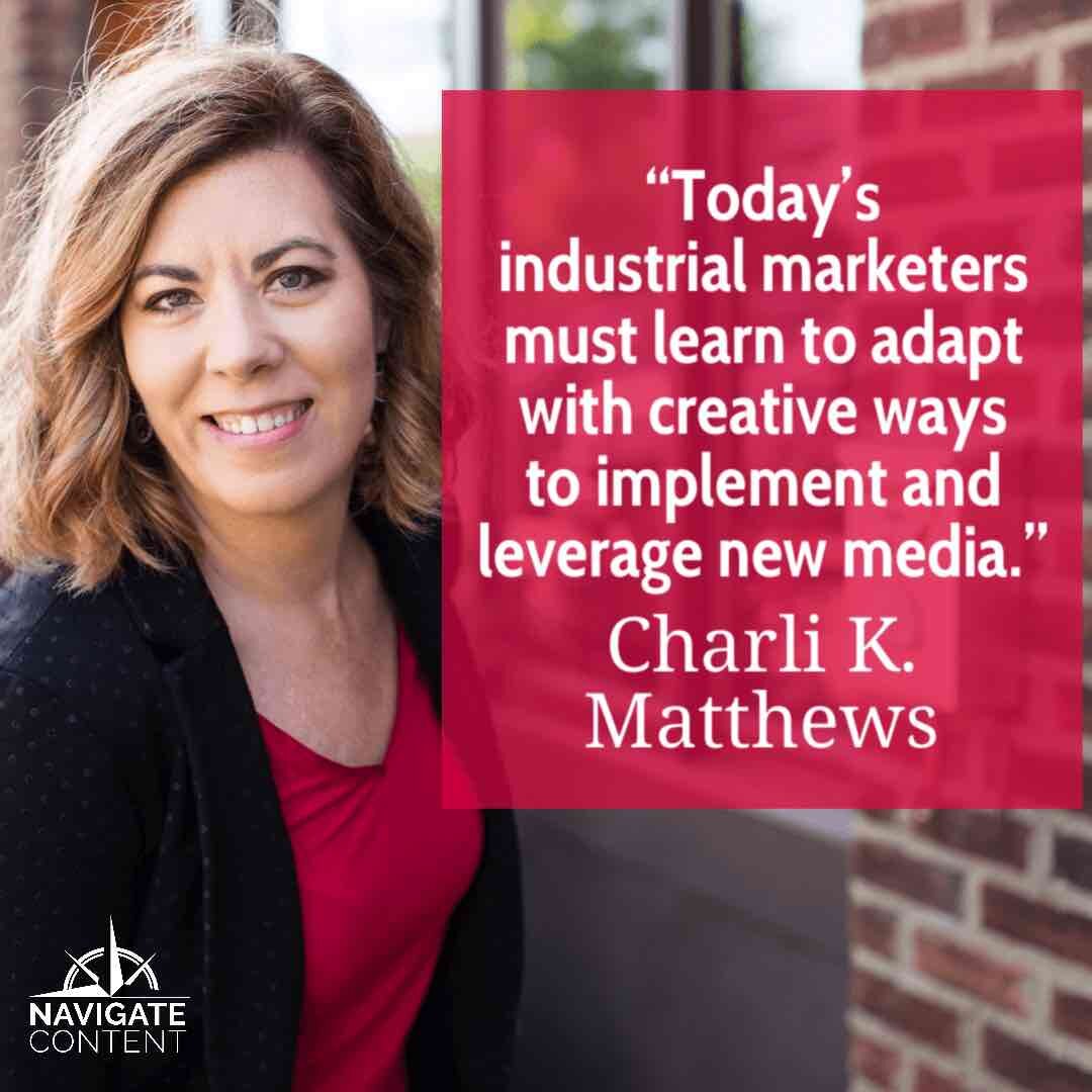 Charli Matthews marketing quote