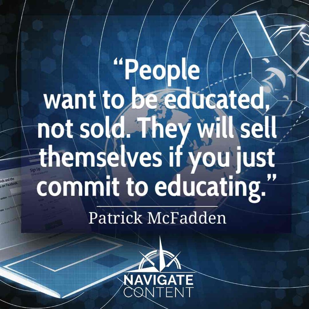 Be educated not sold
