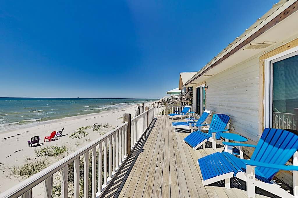 pet friendly rental on the beach Gulf Shores