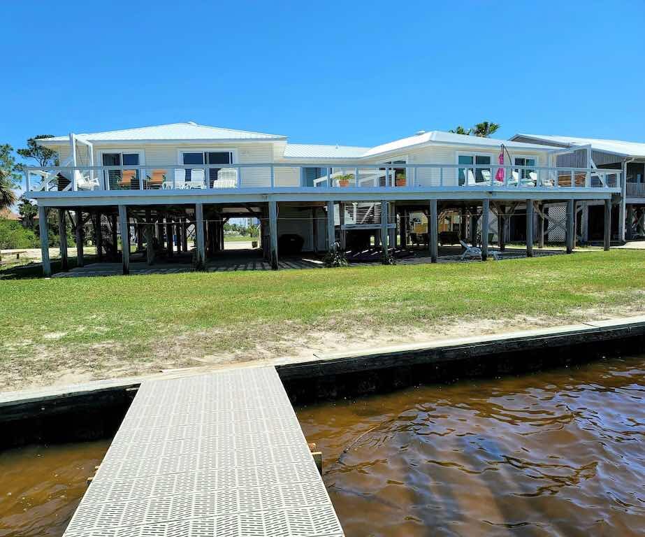 dog friendly on the water rentals gulf shores