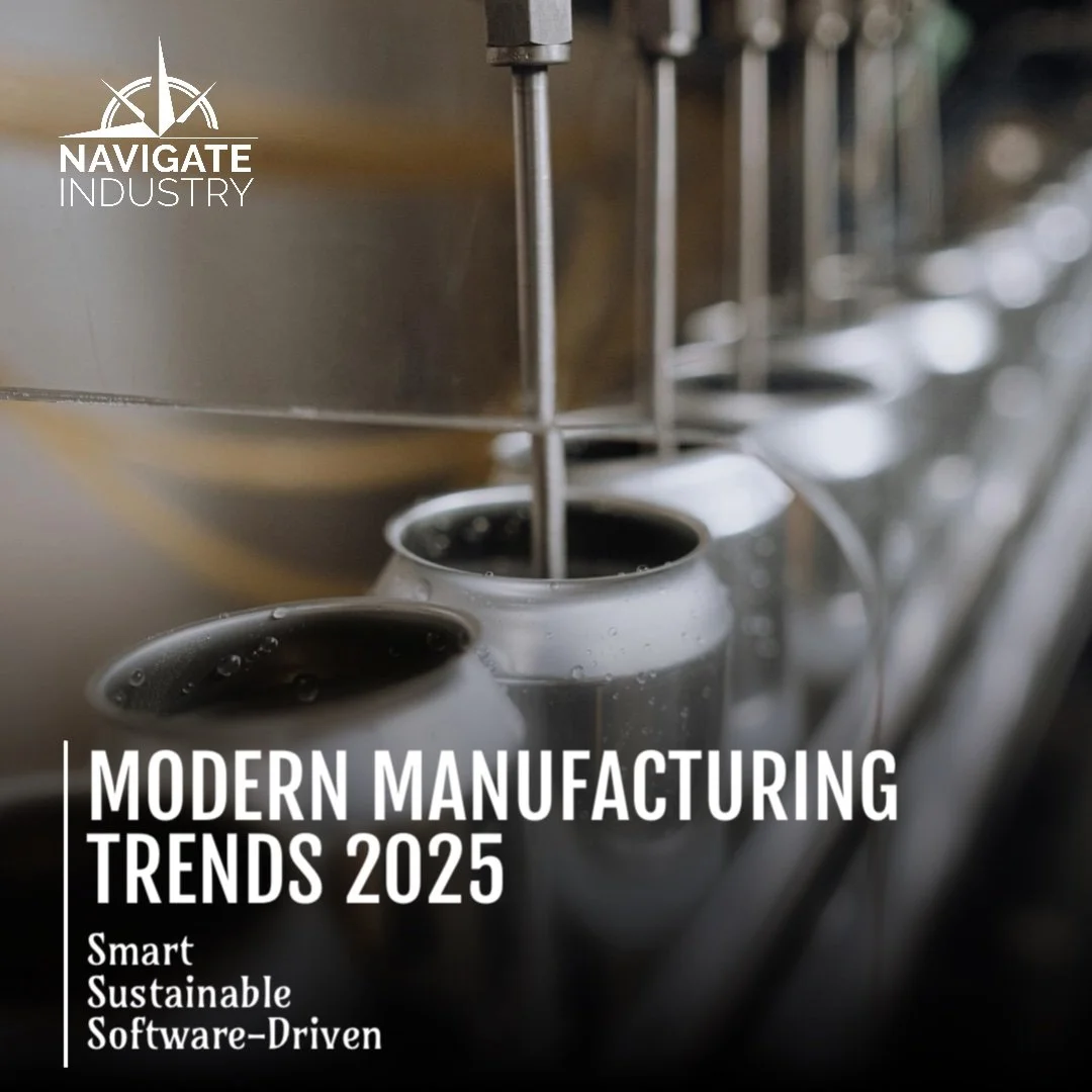 Top 6 Modern Manufacturing Trends in 2025: Smart, Sustainable, and Software-Driven