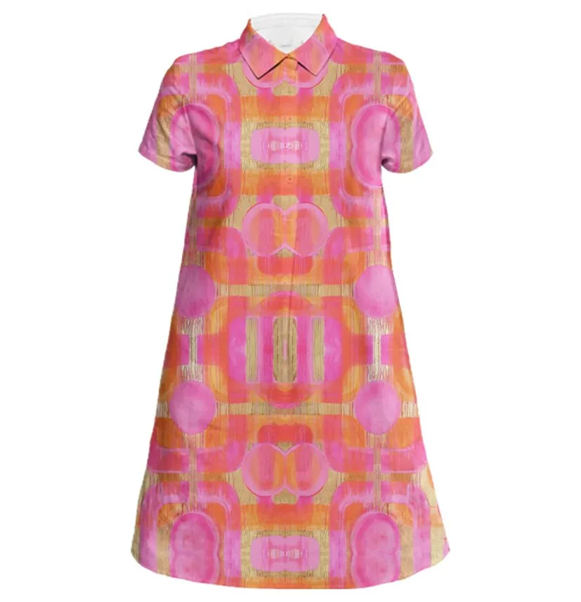 Modern Love Linen Shirt Dress