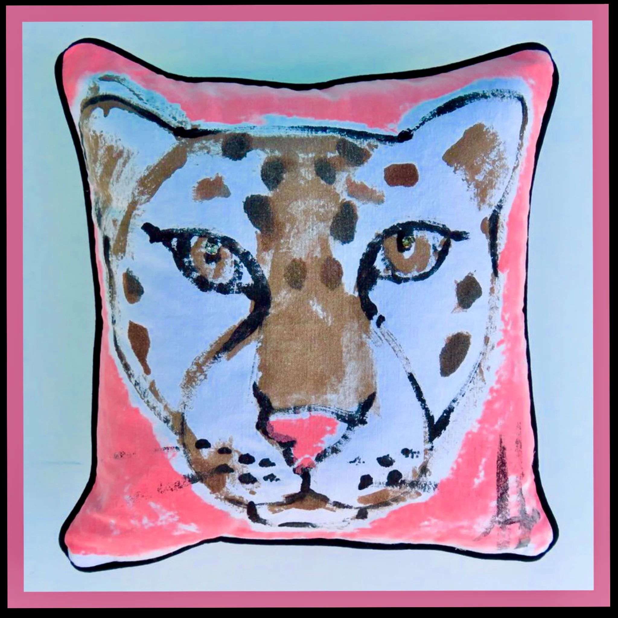 New Hand Painted Pillows