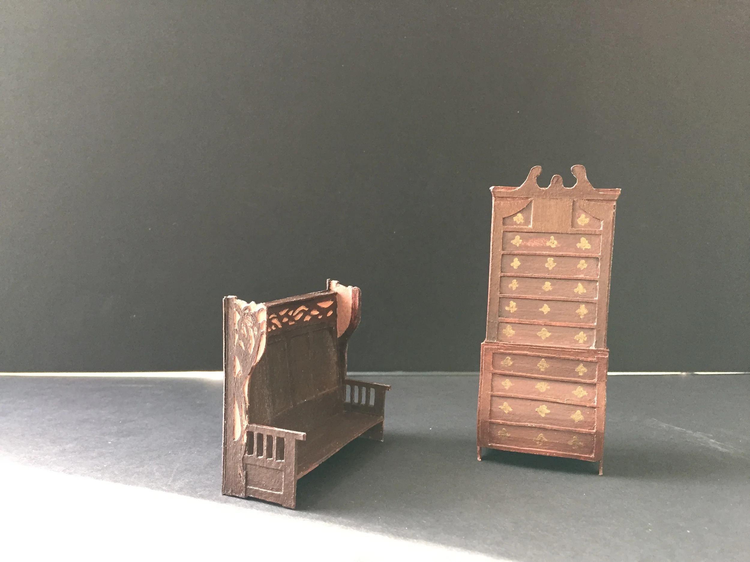  1/2" scale furniture 