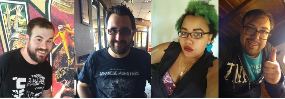 From left to right: Cameron, Kyle, Marisa and Rob