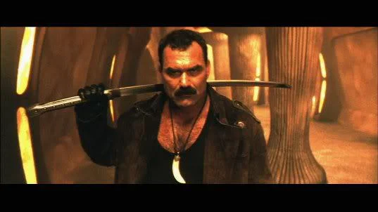I shave with my katana, and kill with my looks!