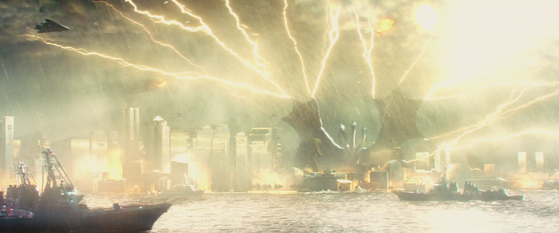 30 - Ghidorah Lightning Storm attack.png