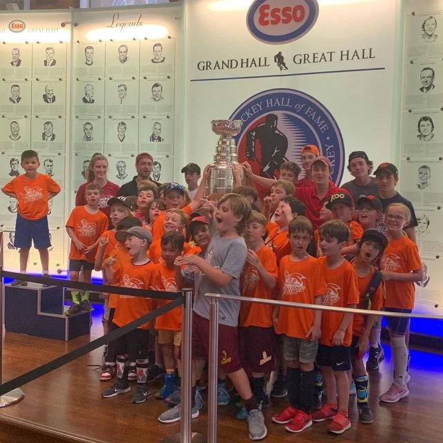 Hockey Hall of Fame was a big hit with the Session 2 group 🏒 🥅