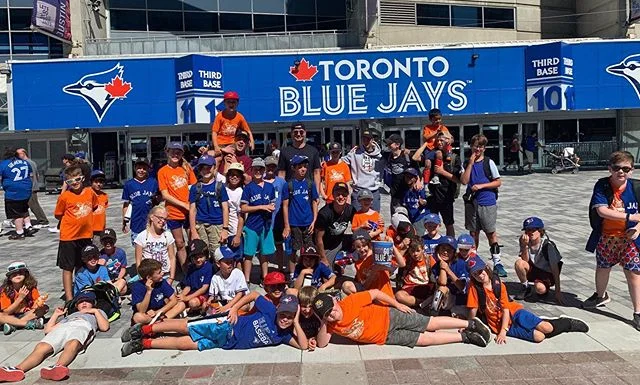The Blue Jays game was a big hit with Session 7!