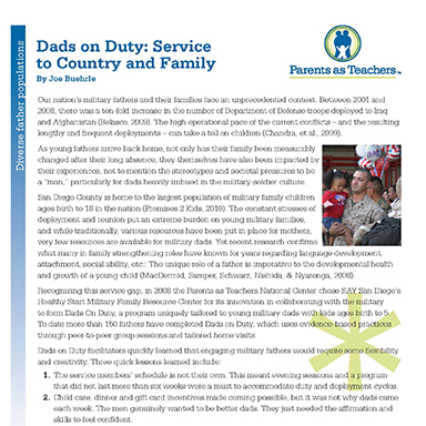 Dads on Duty: Service to Country and Family By Joe Buehrle