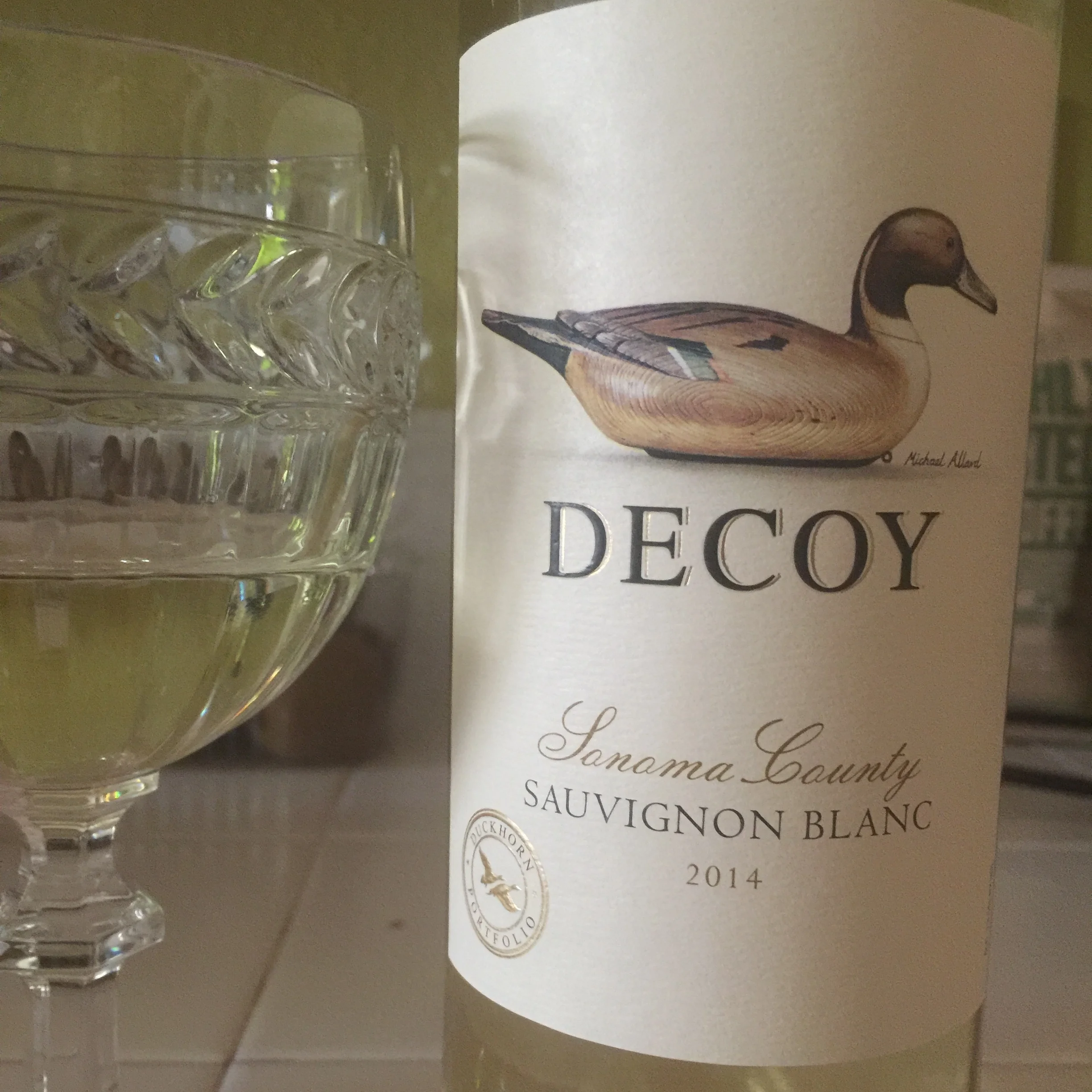 Sonoma Wines: 2014 Decoy Sonoma County Sauvignon Blanc