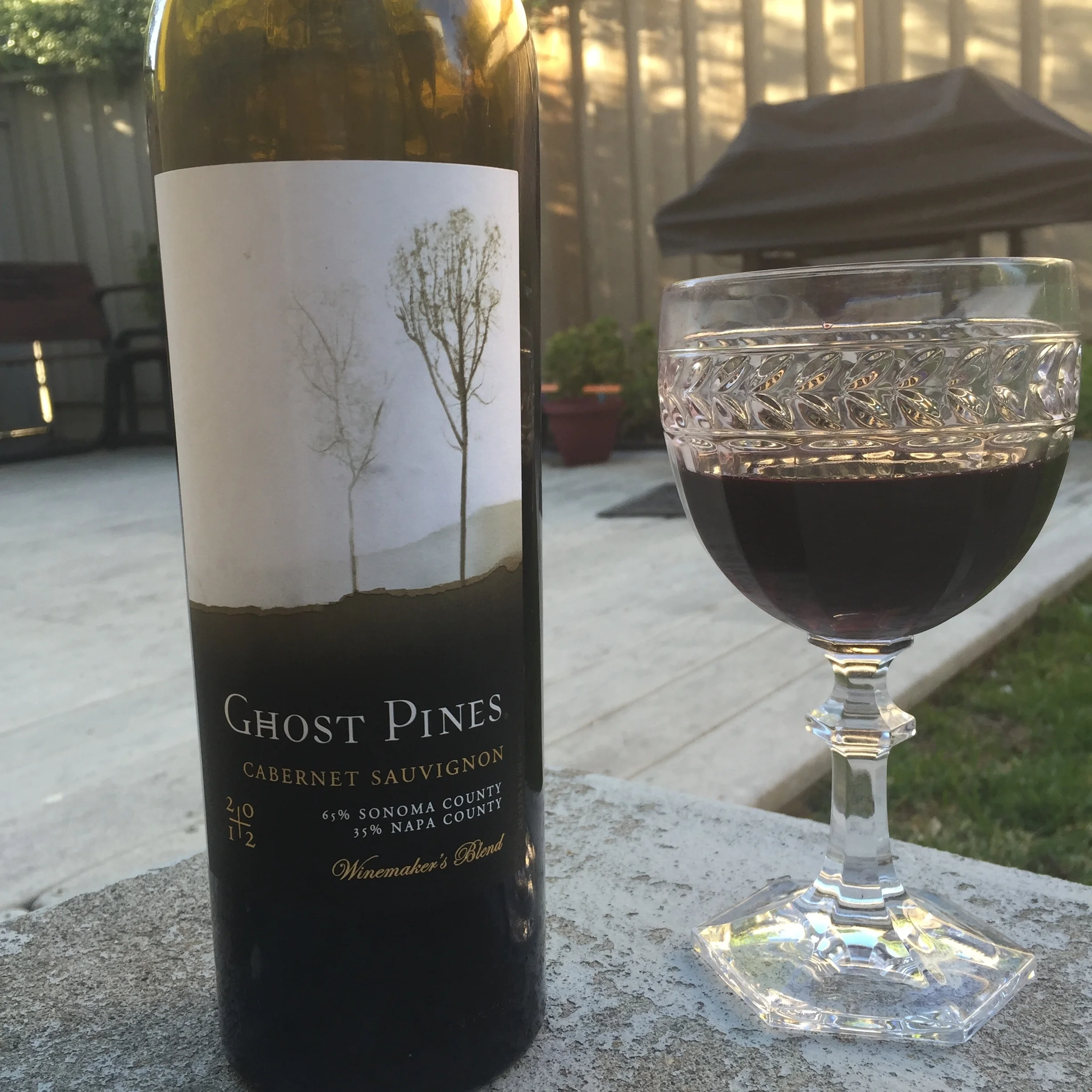 2012 Ghost Pines Cabernet Sauvignon