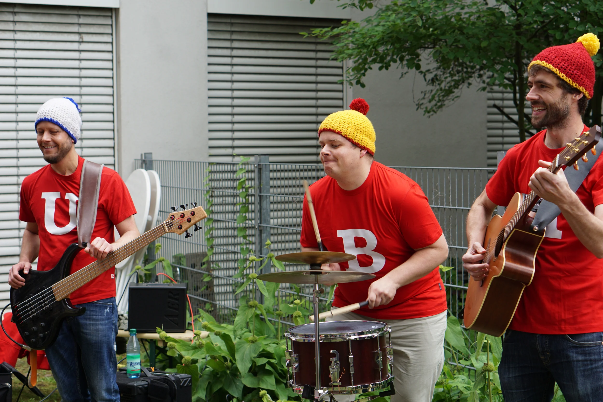 Die Humbas mal Unplugged, Live@ Kinderklinik Mainz - Tag der offenen Tür der Universitätsmedizin, 3.7.16