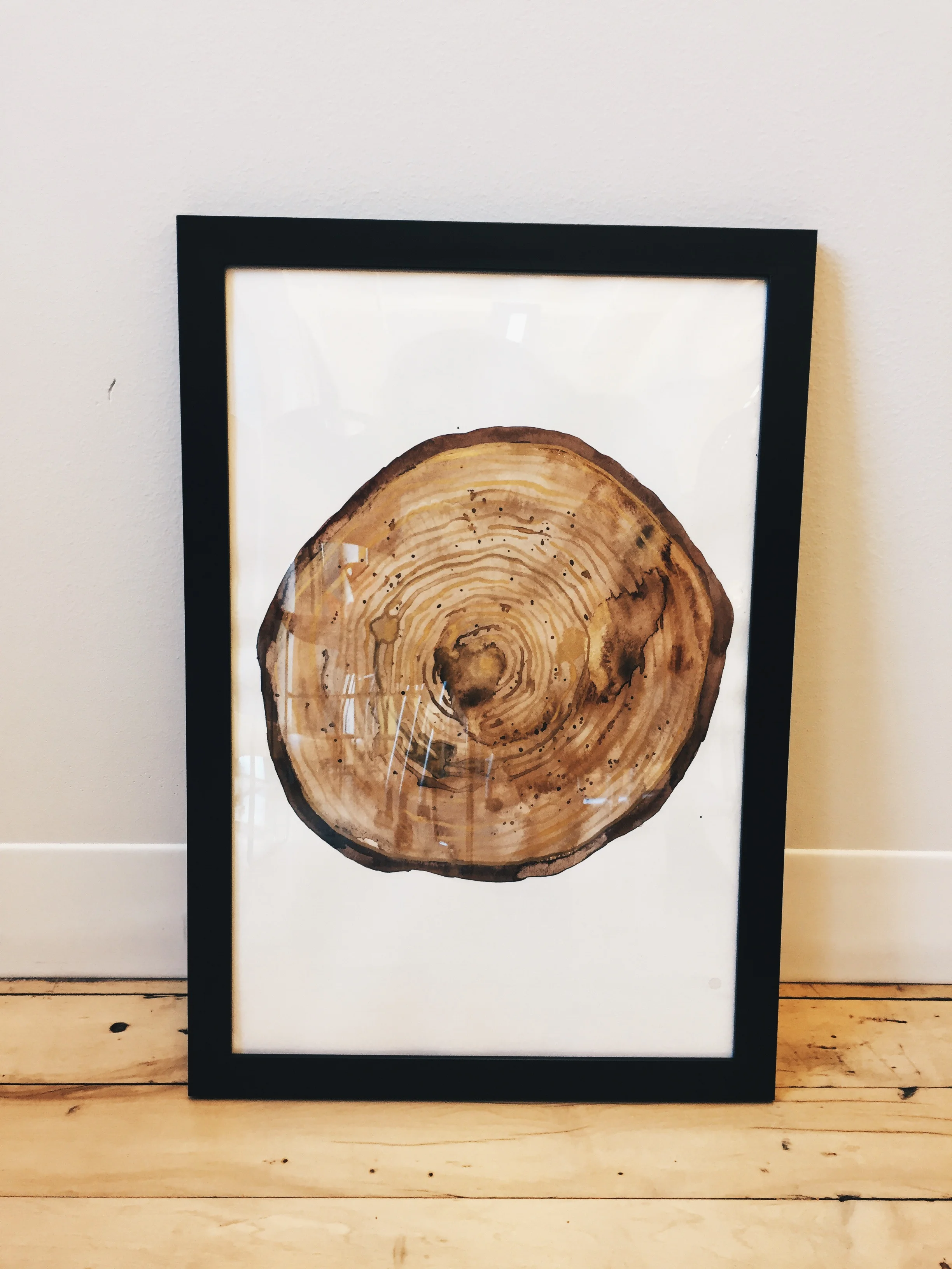 Wooden Ring Painting