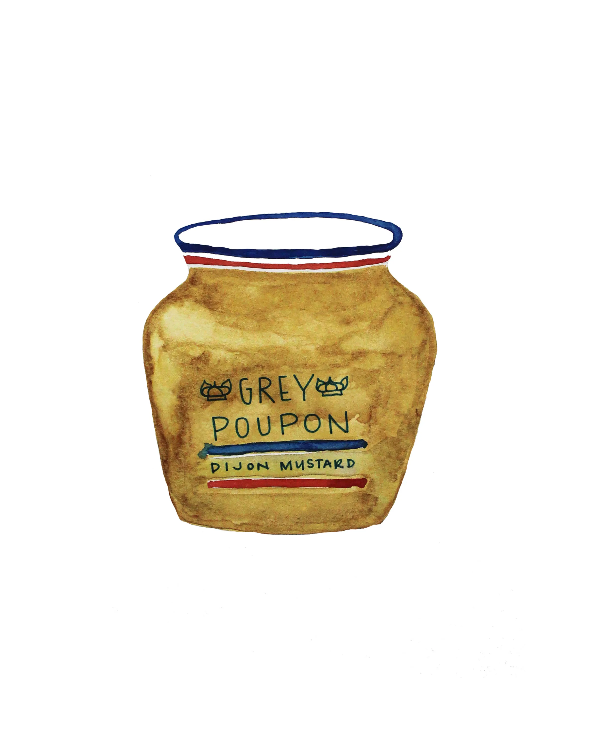 Grey Poupon Print