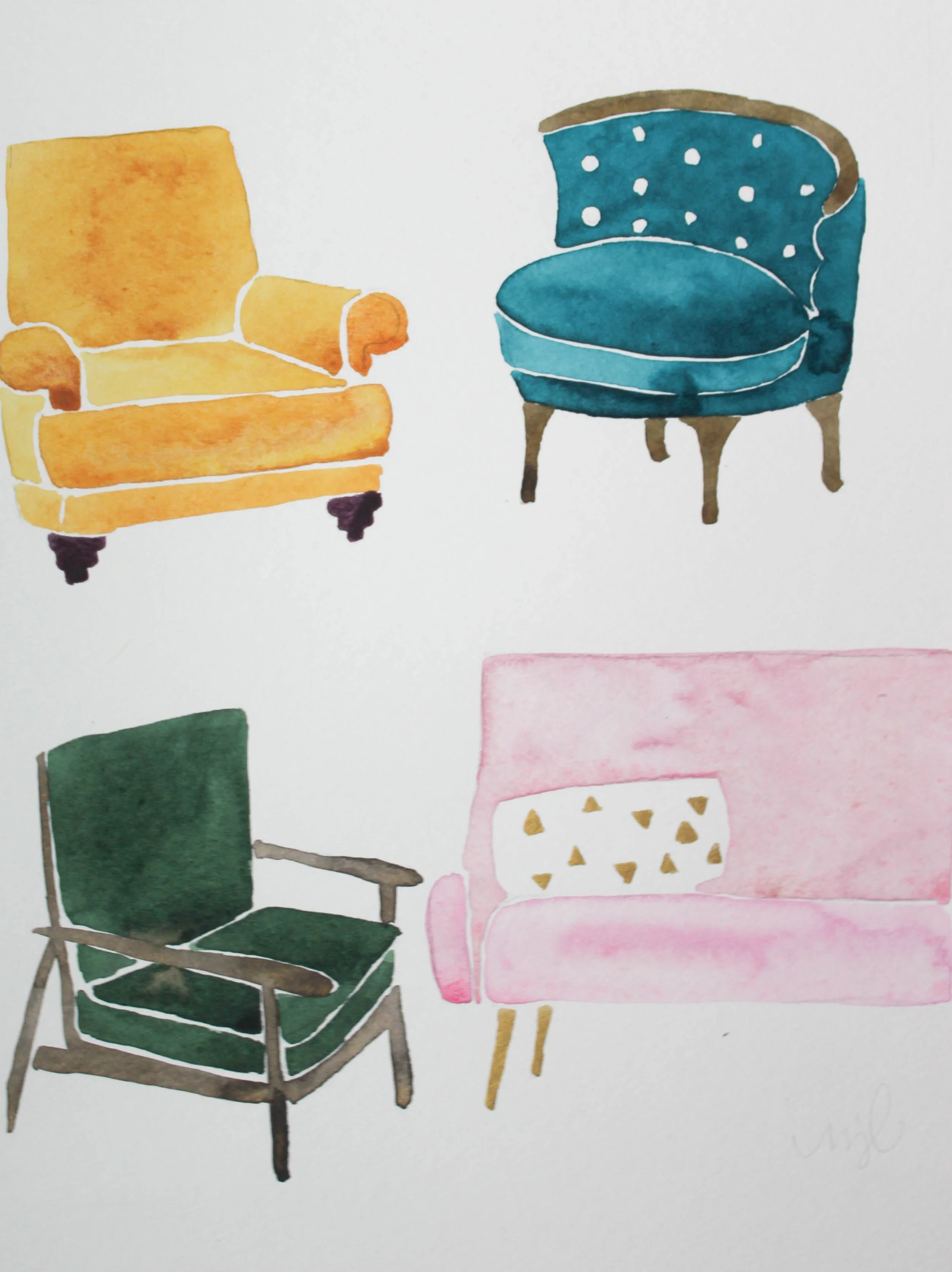 Chair Paintings 